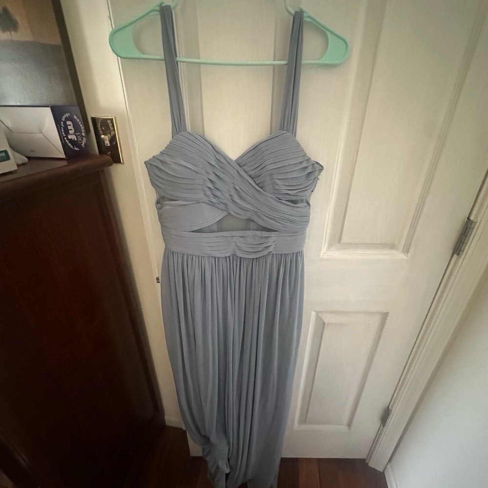 Birdy Grey Gray Strapless Sweetheart Sundress